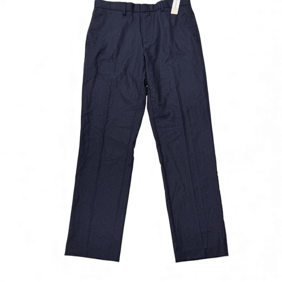 Banana Republic Tapered Fit Dress Pants Mens 32x32 Blue Wool NWT Vitale  Canonico